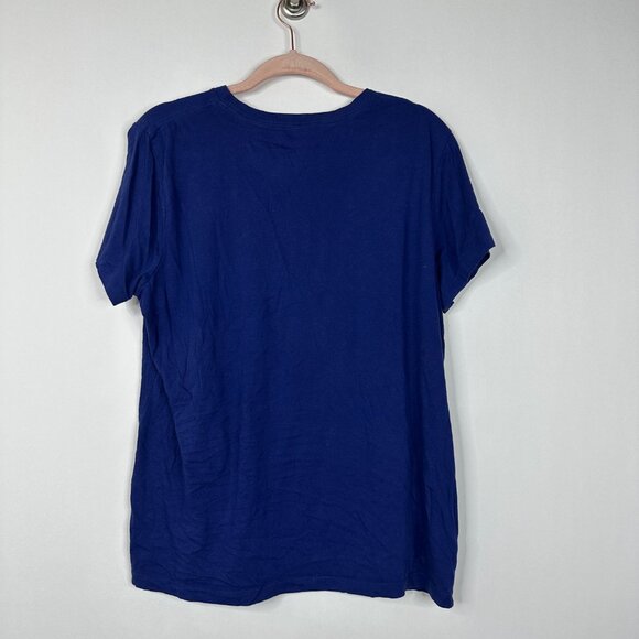 2/$30 Under Armour Sportstyle Logo Short Sleeve Tee Royal White XL #A0774 - Picture 4 of 7